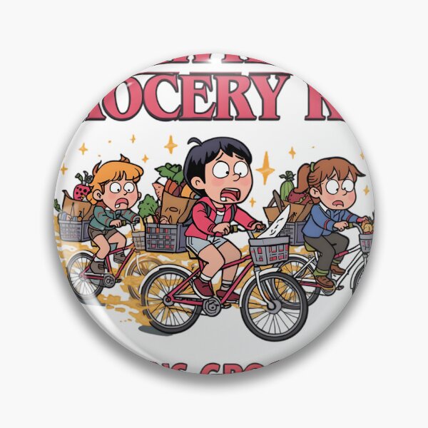 Item preview, Small Town Grocery Run – Funny Cartoon Errand Design designed and sold by gavinroyal.