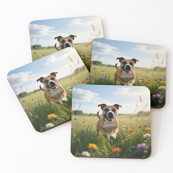 Item preview, A dog playing in a field  designed and sold by Nomad-Maynard.