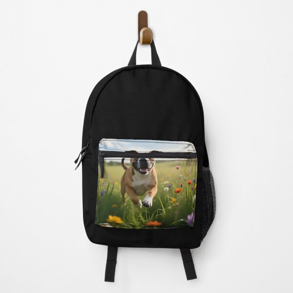 Item preview, A dog playing in a field designed and sold by Nomad-Maynard.