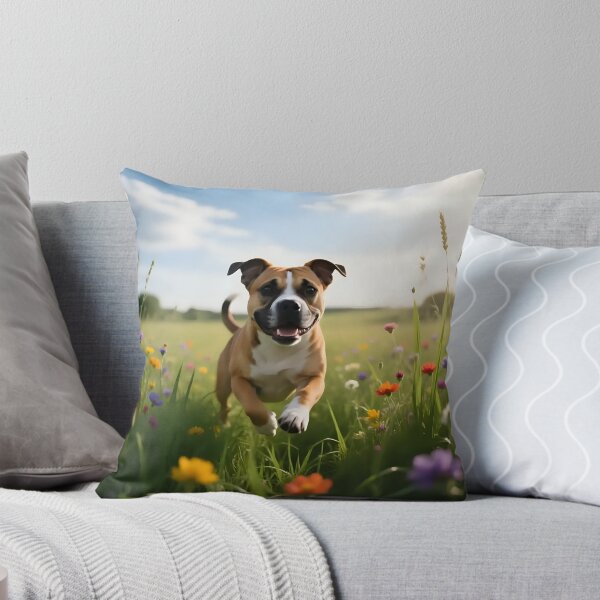 Item preview, A dog playing in a field  designed and sold by Nomad-Maynard.