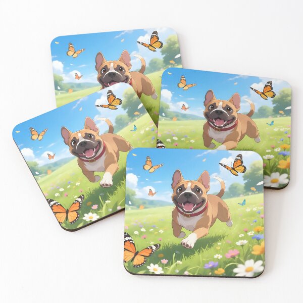 Item preview, A dog playing in a field  designed and sold by Nomad-Maynard.