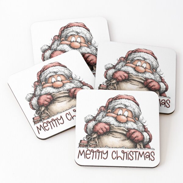 Item preview, Merry Christmas Santa designed and sold by AmazingArtMandi.