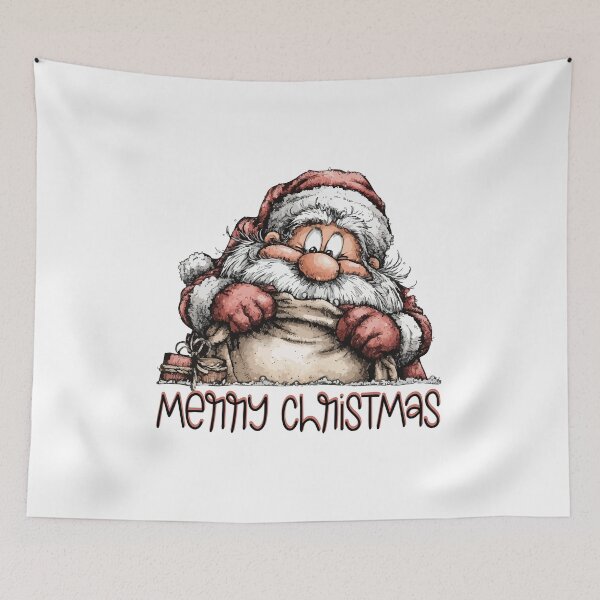 Item preview, Merry Christmas Santa designed and sold by AmazingArtMandi.