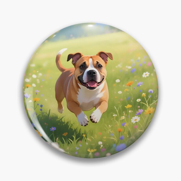 Item preview, A dog playing in a field  designed and sold by Nomad-Maynard.