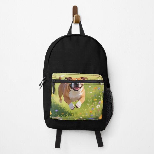 Item preview, A dog playing in a field designed and sold by Nomad-Maynard.