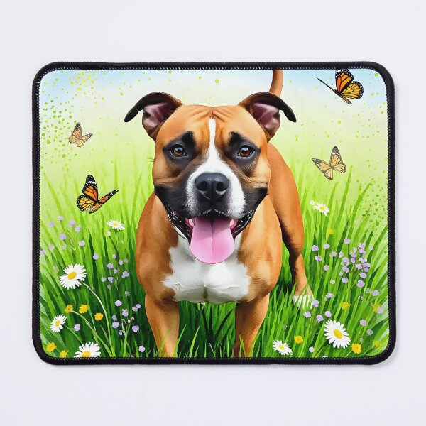 Item preview, A dog playing in a field designed and sold by Nomad-Maynard.