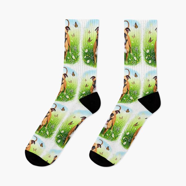 Item preview, A dog playing in a field  designed and sold by Nomad-Maynard.