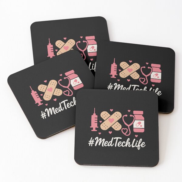 Item preview, I Love Med Tech Life, Medical Technician Gift, Cute Healthcare Icons Graphic Tee for Med Techs Nurses Lab Workers designed and sold by saloui.