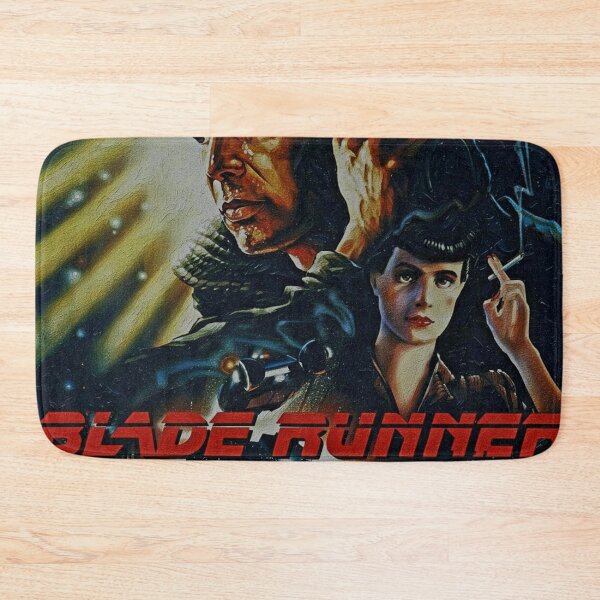 Item preview, Future City Detective Femme Fatale Art | Dystopian Sci-Fi Gun Painting | Dark 80s Cinema Poster designed and sold by Art's Diner.