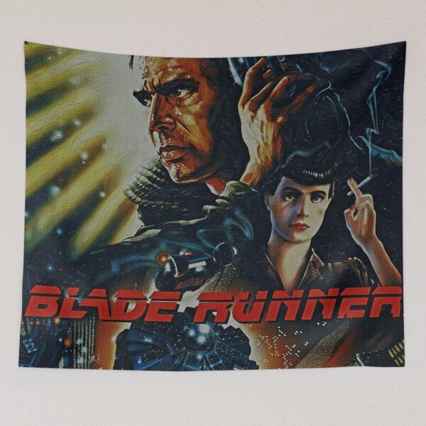 Item preview, Future City Detective Femme Fatale Art | Dystopian Sci-Fi Gun Painting | Dark 80s Cinema Poster designed and sold by Art's Diner.