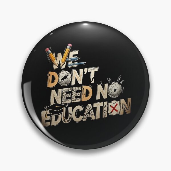 Item preview, Vintage Educational Protest - We Don't Need Control designed and sold by sing-it-out.