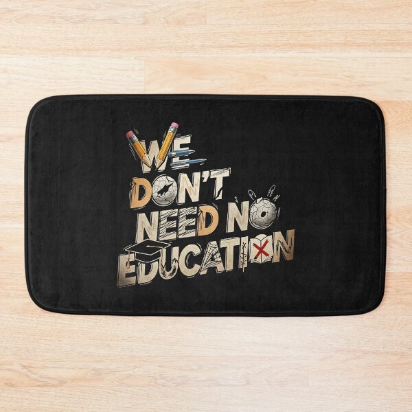 Item preview, Vintage Educational Protest - We Don't Need Control designed and sold by sing-it-out.