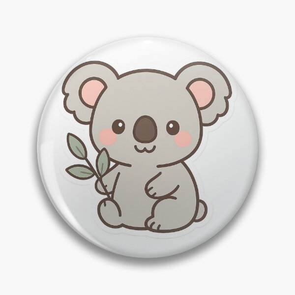 Item preview, Pastel Happy Koala Stickers designed and sold by StickMint.