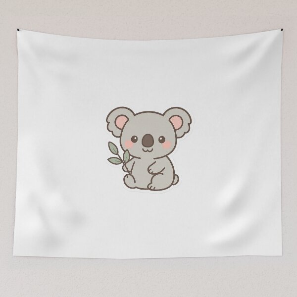 Item preview, Pastel Happy Koala Stickers designed and sold by StickMint.