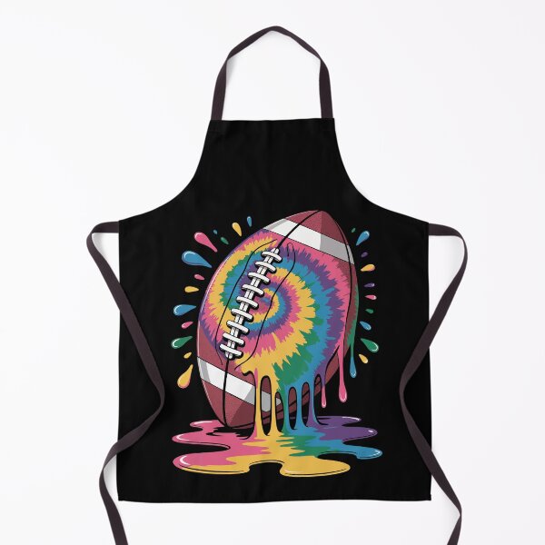 Item preview, Colorful Tie-Dye Football designed and sold by jkrphoto.