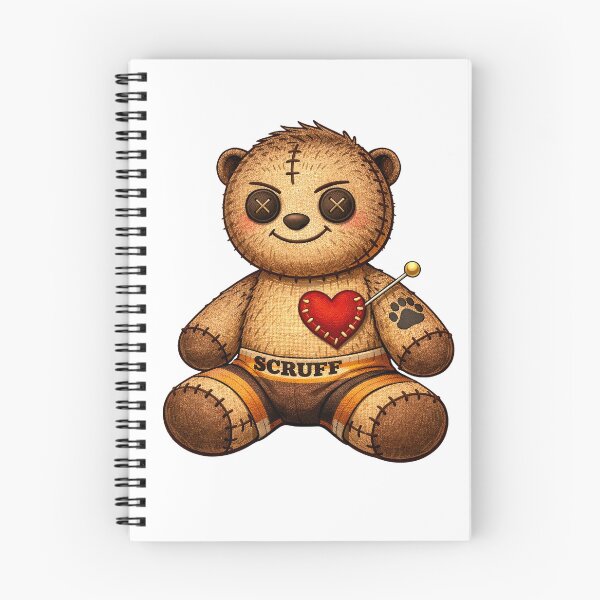 Item preview, Bear Le Voodoo Doll — “Big Heart, Protected.”  designed and sold by MPForet.