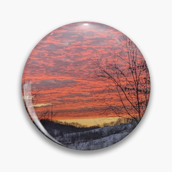 Item preview, Winter Sky Aflame designed and sold by NoRagetsArt.