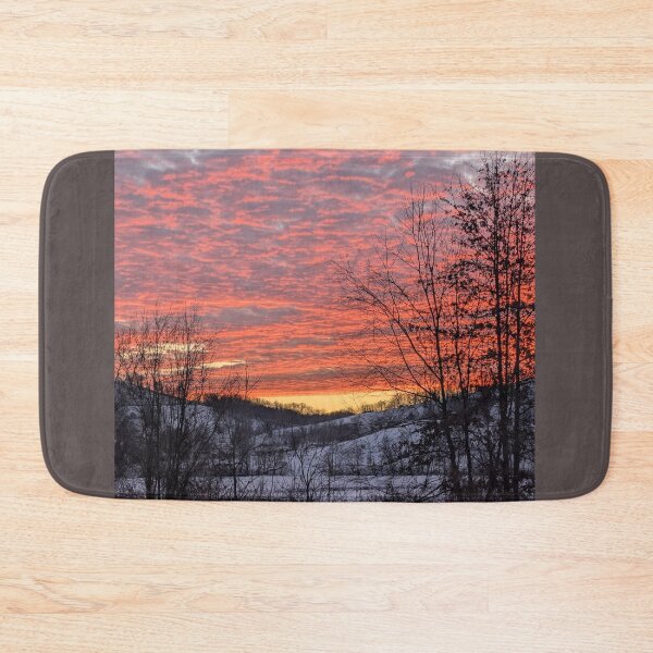 Item preview, Winter Sky Aflame designed and sold by NoRagetsArt.