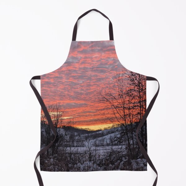 Item preview, Winter Sky Aflame designed and sold by NoRagetsArt.