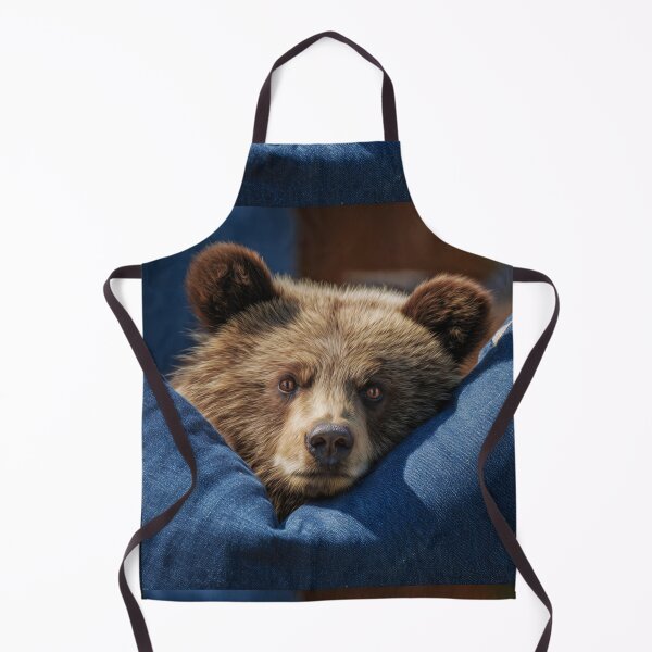 Item preview, Bear Cub Resting on Denim designed and sold by Savannah Gibbs.