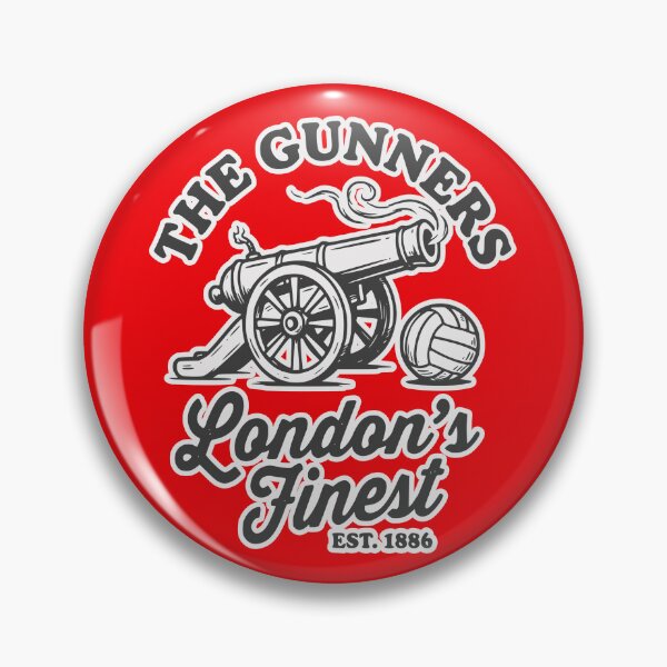 Item preview, The Gunners London's Finest 1886 Retro Vintage Arsenal designed and sold by Red-since-1892.