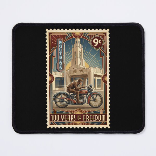 Item preview, Route 66 Centennial Art Deco: 100th Anniversary 1926-2026 Vintage Racer designed and sold by G350.