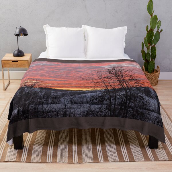 Item preview, Ember Quilt at Dusk designed and sold by NoRagetsArt.