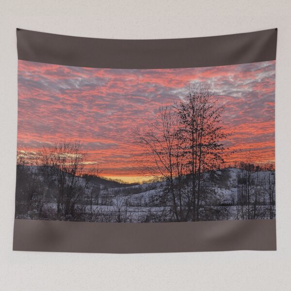 Item preview, Ember Quilt at Dusk designed and sold by NoRagetsArt.