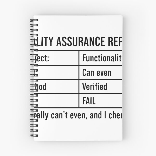 Item preview, Quality Assurance Report, Literally Can’t Even, Funny QA Tester Burnout Design designed and sold by BambaKchula.