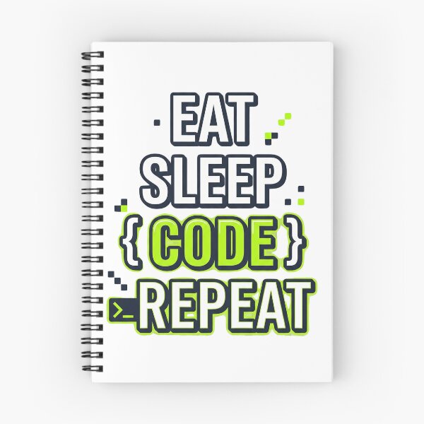 Item preview, Eat Sleep Code Repeat – Programmer & Developer Design designed and sold by DreamyDesigns17.