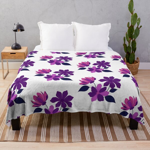 Item preview, Purple flowers designed and sold by PrintLabStudio.