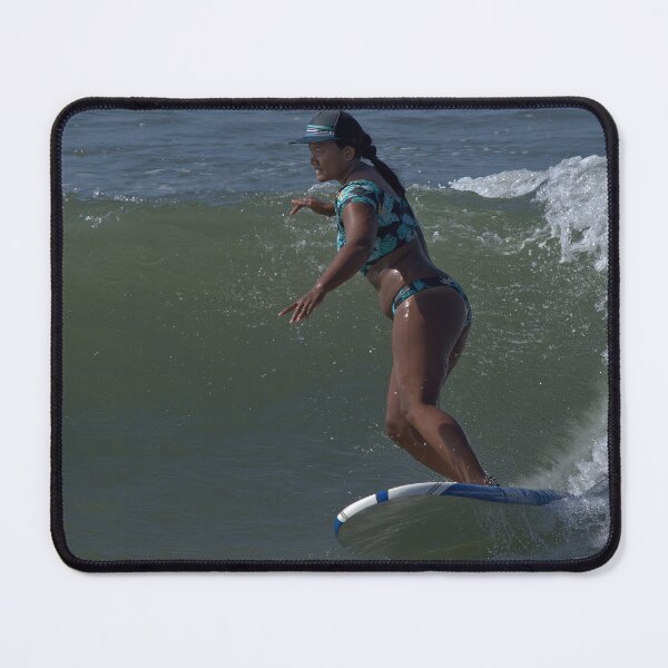 Item preview, Floral Wave Rider – Surfing in Style designed and sold by Armadillo222.