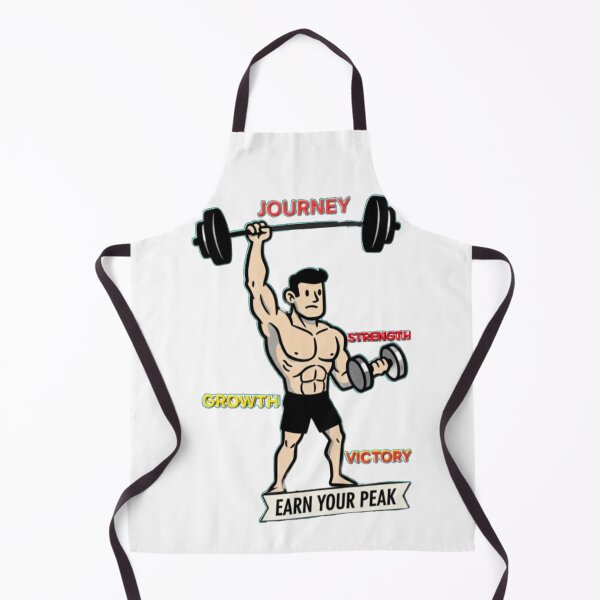 Item preview, Earn Your Peak – Classic Bodybuilding & Fitness Motivation designed and sold by JanRizz.