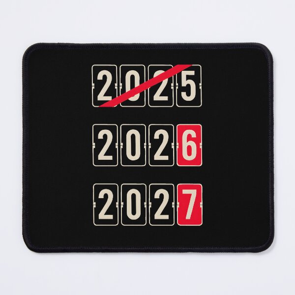 Item preview, Goodbye 2025 Hello 2026, New Year Countdown Gift, Retro Flip Clock Graphic Tee for New Year Celebration Party designed and sold by saloui.