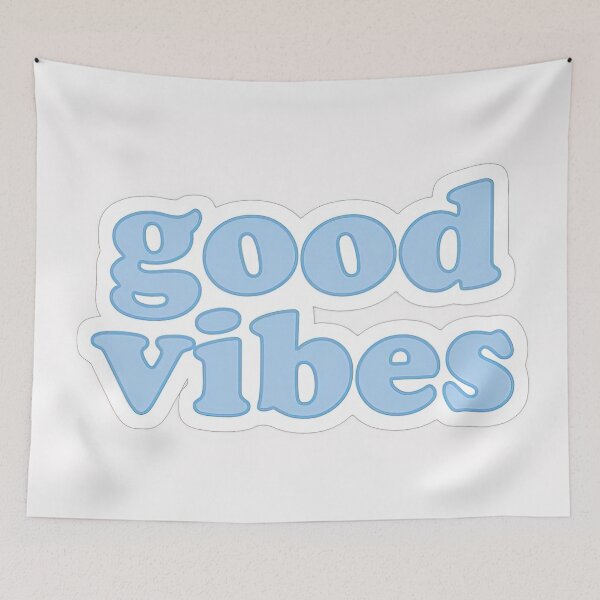 Item preview, Good Vibes Typography designed and sold by TulliaBruno.