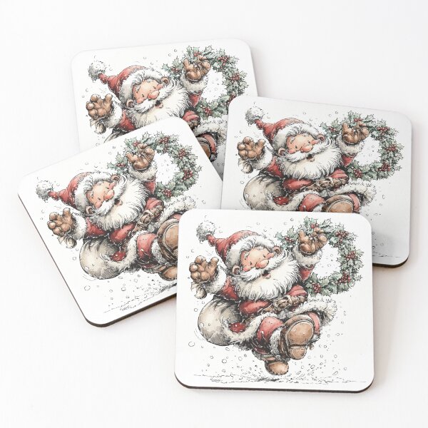 Item preview, Jolly Saint Nick designed and sold by AmazingArtMandi.