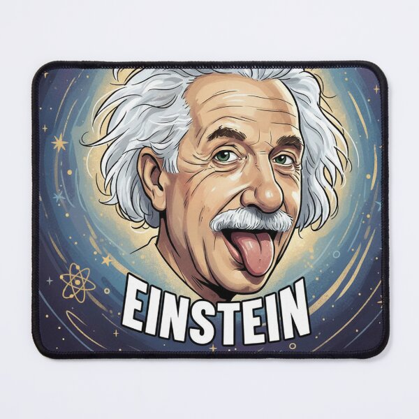 Item preview, Albert Einstein Tongue-Out Portrait designed and sold by Owcomm.