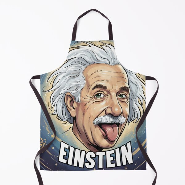 Item preview, Albert Einstein Tongue-Out Portrait designed and sold by Owcomm.