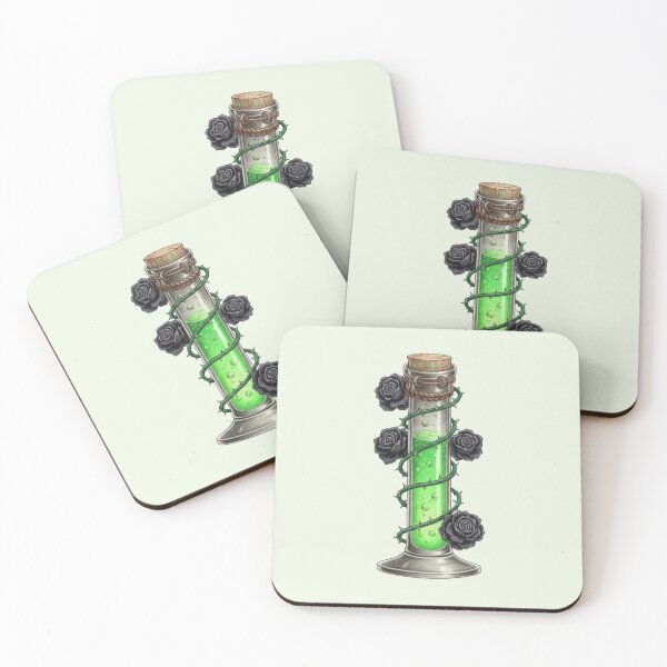 Item preview, Green Potion Sticker | Dark Academia, DND Healing Potion, & Cottagecore Art designed and sold by GingyB.