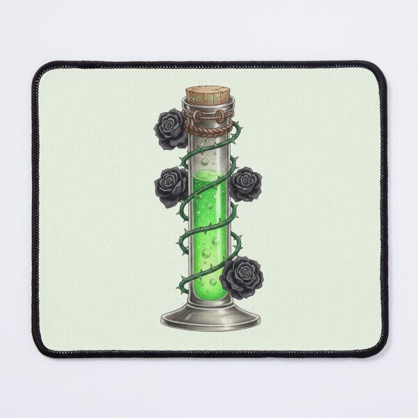 Item preview, Green Potion Sticker | Dark Academia, DND Healing Potion, & Cottagecore Art designed and sold by GingyB.
