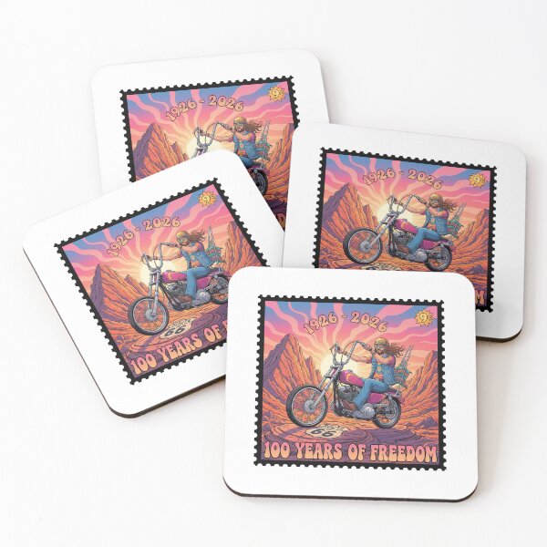 Item preview, Route 66 Centennial Psychedelic: 100th Anniversary 1926-2026 Hippie Biker designed and sold by G350.