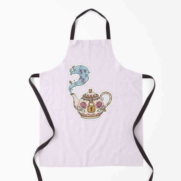 Item preview, Magical Celestial Teapot Sticker - Cottagecore Fairycore Tea designed and sold by GingyB.