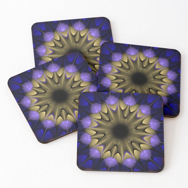 Item preview, Brushed Gold and Lilac Plastic Rays designed and sold by Pixicato.