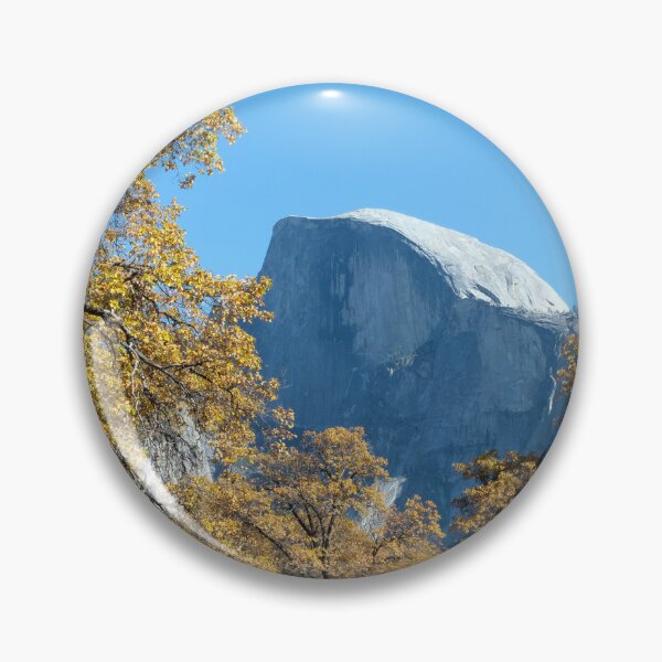Item preview, Yosemite National Park Half Domewith Fall Colors designed and sold by PIXEL POP DESIGNS - Beyond the Norm!.
