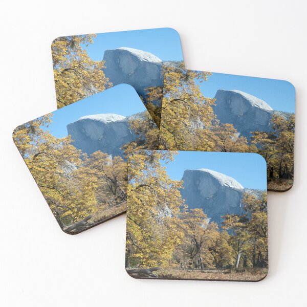 Item preview, Yosemite National Park Half Domewith Fall Colors designed and sold by PIXEL POP DESIGNS - Beyond the Norm!.