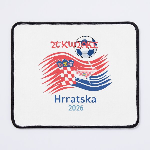 Item preview, Hrvatska 2026 Dizajn – Zastava i Kuna (Croatia Football Pride). designed and sold by printeGear.