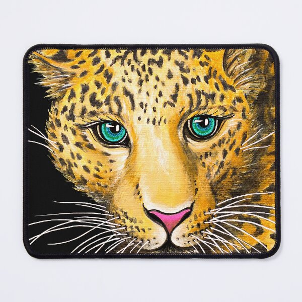 Item preview, Young Leopard - Shee Endangered Retro Animals designed and sold by SheeArtworks.