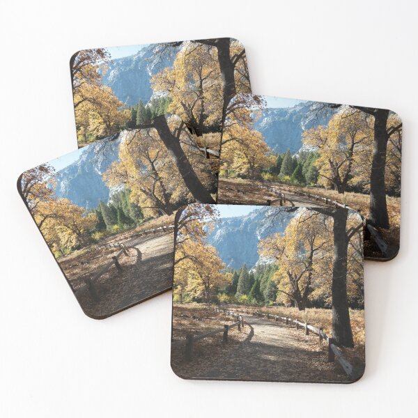 Item preview, Yosemite National Park trail with Fall Colors designed and sold by PIXEL POP DESIGNS - Beyond the Norm!.