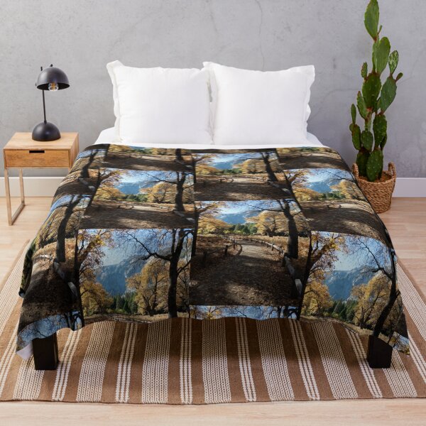 Item preview, Yosemite National Park trail with Fall Colors designed and sold by PIXEL POP DESIGNS - Beyond the Norm!.