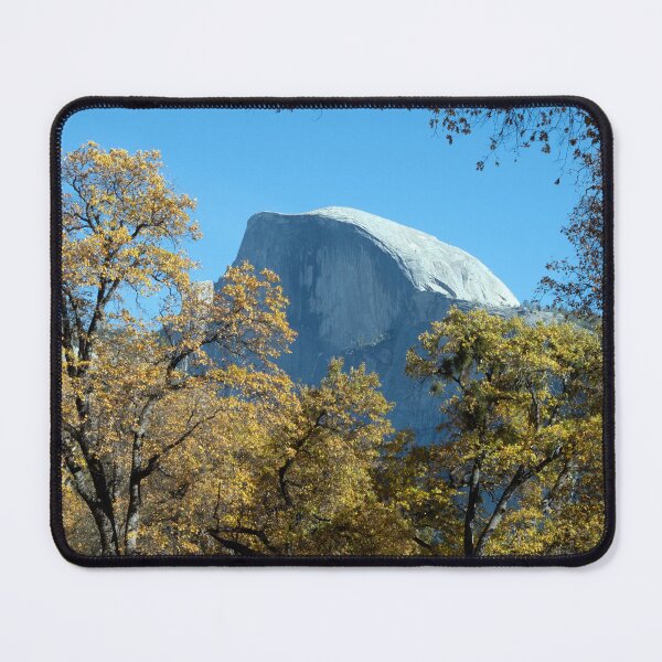 Item preview, Yosemite National Park Half Dome with Fall Colors designed and sold by PIXEL POP DESIGNS - Beyond the Norm!.